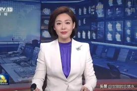 央视“女神”，新闻主播郑丽，穿白色衣服特别有女人味图片