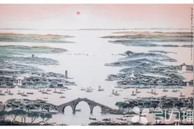 用古老的桥连起现代的苏州 画家杨明义讲述《江南桥连五大洲》的创作故事图片