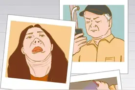 为啥人年纪轻轻的，颈纹却那么深？都是自己“造”的图片