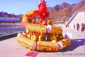 知民俗 品年味 | 年趣之易县摆字龙灯图片