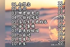 2022年40首火爆全网的热门歌曲图片
