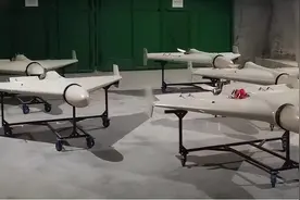 沙特展示我国激光武器，轻松击落13架无人机，让老美恨得牙痒痒！图片