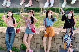 80套熟悉的女装，让女朋友在阳光明媚的夏天总是美丽的图片