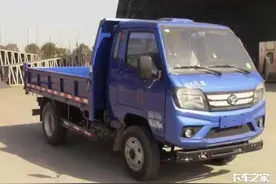 蓝牌自卸车再“上新”，后双胎秒变单胎，到底可行吗？图片