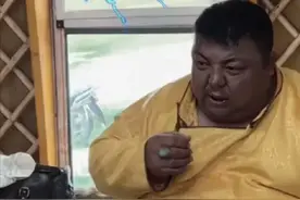 吃播“羊亡爷”恩克，半年吃110只羊，曾是运动员今却身材大变样图片