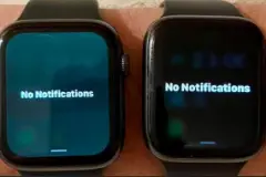 升级watchOS 9.5后，部分苹果Apple Watch用户反映手表出现绿屏图片