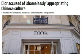 Dior涉嫌抄袭中国传统马面裙之后，官方至今无回应，网友众怒图片