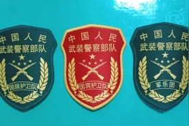 毛启国：武警部队16式臂章鉴赏图片