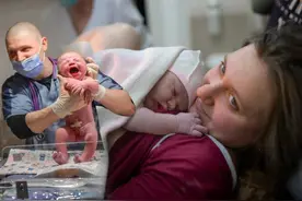 30余名乌克兰女子在医院地下室生孩子，至暗时刻，生活还是要继续图片