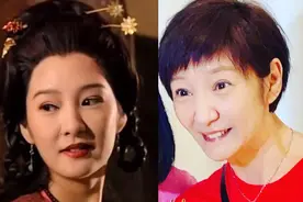 97《天龙八部》12位美人今昔对比，马夫人瘦脱了相，梦姑美貌依旧图片