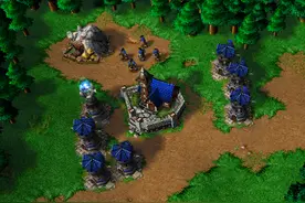 魔兽争霸3、矢塔那么好用，为什么是人族首先制作的，还是圣塔？图片