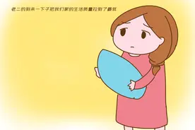 不用等20年，一胎家庭和二胎家庭的差距就出来了，现实又戳心图片