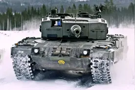 坦克界鼻祖，豹2被认为是世界上性能最优秀、火力最强的主战坦克图片