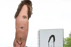 “神经爹”笑翻89万网友，把儿子画作P到现实世界：儿子你尽管画图片