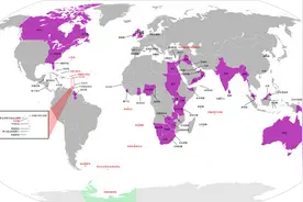 大英帝国的遗产，英国能再吃多少年？地图看英国海外领地的分布图片