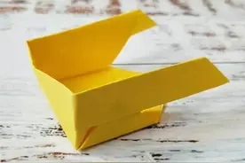 儿童趣味手工，简单簸箕折纸教程图片