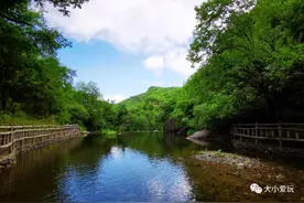 帝都山谷里居然还藏着N多清凉小溪，绿荫成伞不暴晒图片