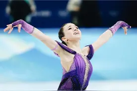 洋娃娃般的冰上精灵，俄罗斯花滑少女K宝，实力颜值并存哇图片