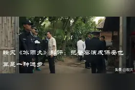 把警察演成保安也算是一种进步，观《冰雨火》有感图片