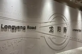 龙阳路上海首个5线换乘地铁站图片