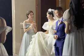 我的宝贝你幸福我会比你先流泪，现在就等你生个baby我要当干妈！！！@啵啵让瑶瑶幸福了 #愿每个女孩都能嫁给爱情 #啵啵让瑶瑶幸福了 #婚礼💒