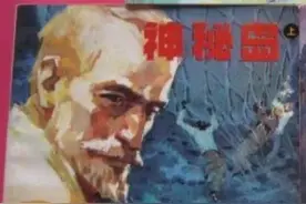 获奖连环画简介263：《神秘岛》（上中下）图片