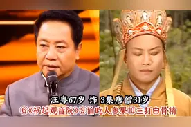 盘点86版《西游记》取经师徒，共15人，2个悟空3个八戒6个唐僧图片