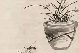 扬州八怪之一 郑板桥 花鸟画 兰花竹子图片