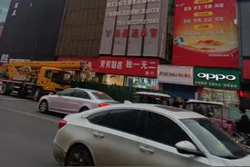 洛阳涧西一条老的商业街，上海市场步行商业街今日拆迁了图片