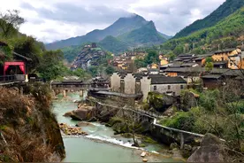 神秘的望仙峽谷图片