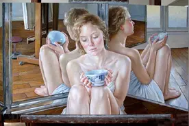 法国画家Francine Van Hove女性肖像画作品欣赏（图）图片