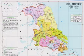 江苏省行政区划演变（1949-2021）（附高清政区图）图片