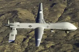 突发！美国无人机到俄边界挑衅失控坠海，俄空天军：我们可没碰它图片