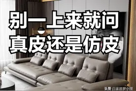 沙发买一年就掉皮塌陷？记住这六点，选对沙发好用很多年图片