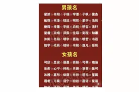 萌宝起名 宝宝起名 国学起名 笔画少又洋气的名字图片