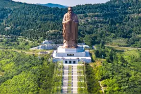 山东尼山为何要建一座世界最大孔子像？见到的人都叹为观止：震撼图片