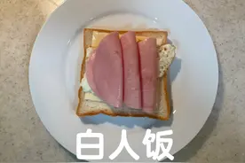 中国网友的"白人饭"梗，被国外网友发现了！反应太好笑了图片