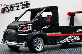 【积木测评】给五菱面包车来个爆改？这个V8引擎非常霸气！图片