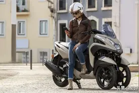 2022款Tricity125/155国外上市，有趣的小排量倒三轮图片