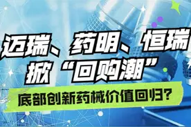 迈瑞、药明、恒瑞掀“回购潮”！多维度“见底”提振，底部创新药械价值回归？图片