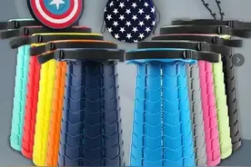 新式“折叠凳”一出，随身携带，想坐就坐，机智图片