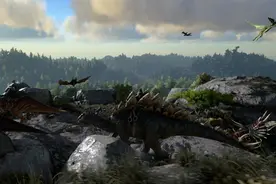 《方舟生存进化》的水母克星，龙王鲸能够完全免疫电击伤害图片