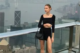 俄美女模特寻梦在中国：在上海香港生活三年之后，已经乐不思俄图片