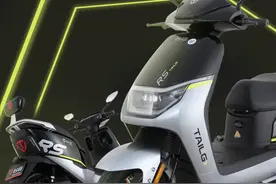 台铃新推出高续航电动车，运动感很足，时速60km/h，续航180公里图片