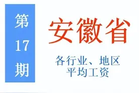 最新！安徽公布2021年度平均工资，你达标了吗？一起来看吧图片