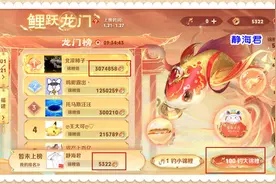 王者：鲤跃龙门备受欢迎，消费5322进不了前一万，这次兔限真火了图片