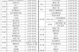 调整！公交首末班发车时间变动（附时间表）图片