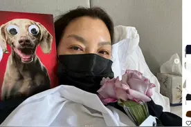 杨紫琼发文自曝感染新冠，素颜躺床上显憔悴，吴彦祖评论祝康复图片