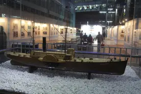 1888年清光绪十四年，中国已能生产万吨巨轮且出口到美国图片