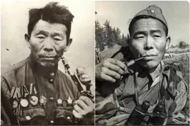 二战最强黄种人狙击手——烟斗狙击手图片